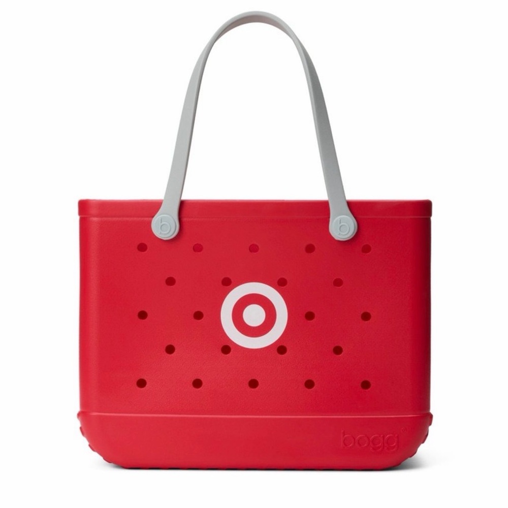 NWT Bogg Bag Original Large Bullseye Tote Bag Red - LIMITED EDITION - TARGET